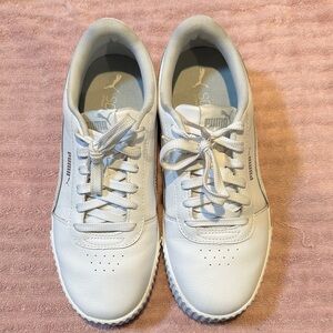 Puma soft foam leather sneakers